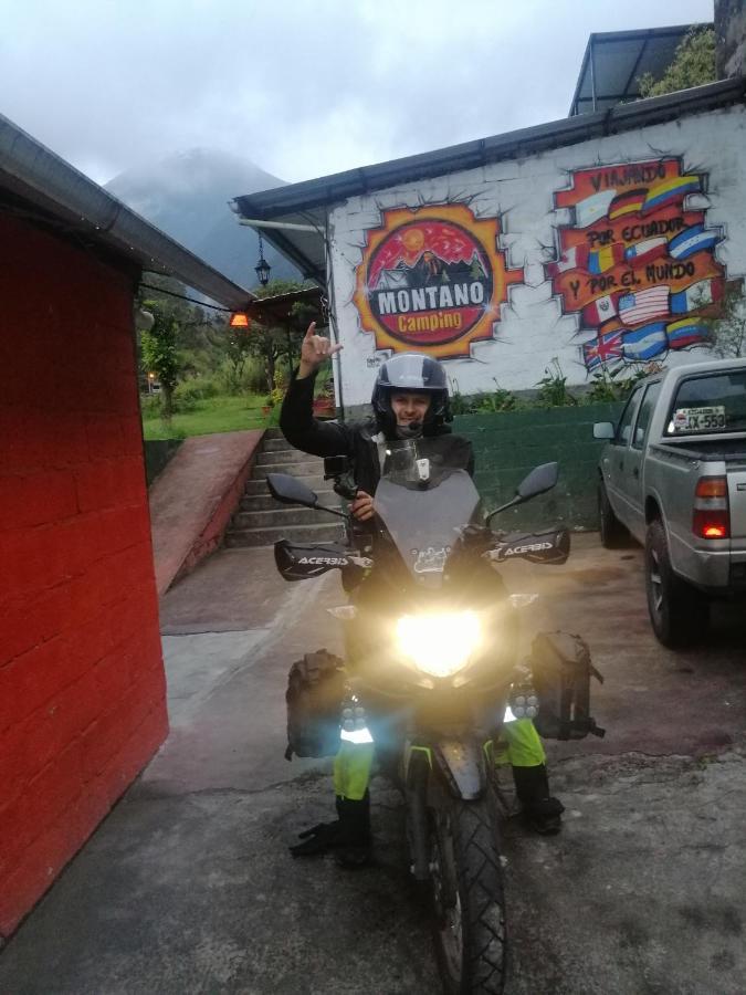 Montano Camping & Hostel Banos  Luaran gambar