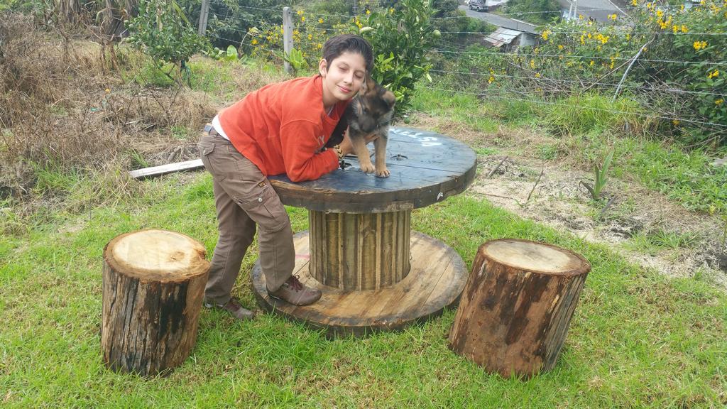 Montano Camping & Hostel Banos  Luaran gambar