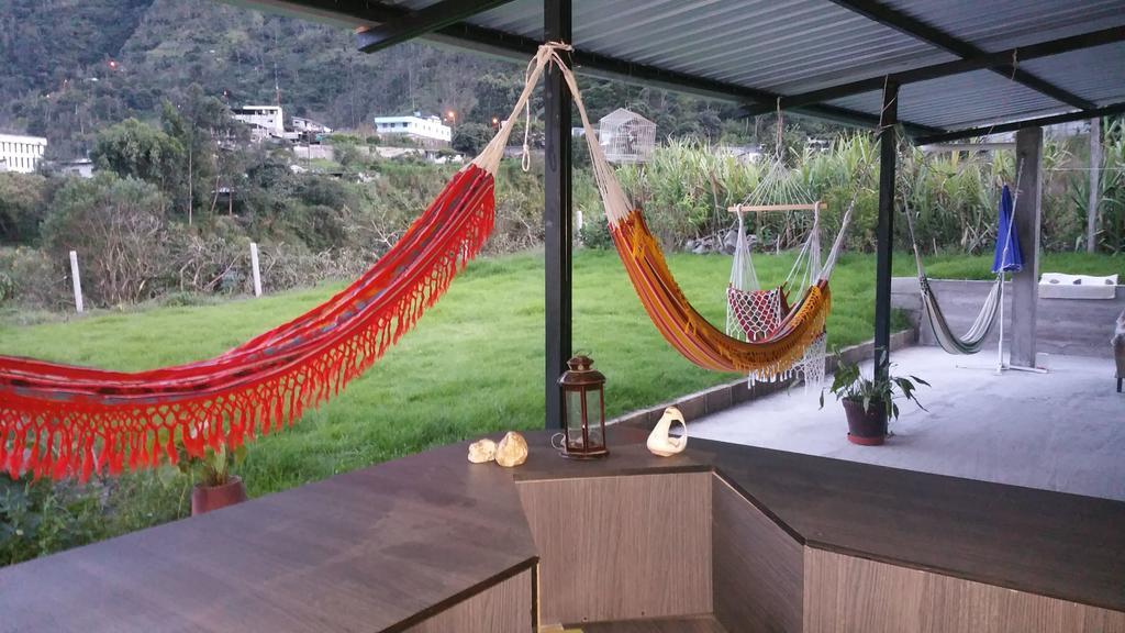Montano Camping & Hostel Banos  Luaran gambar