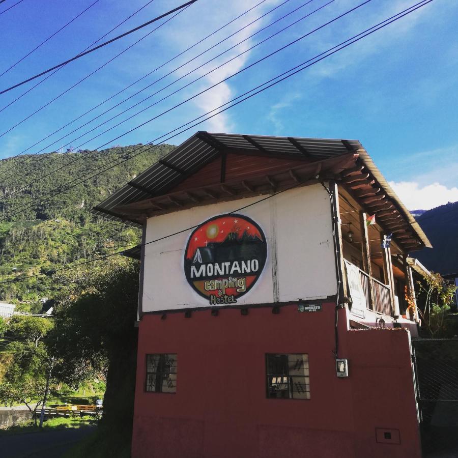 Montano Camping & Hostel Banos  Luaran gambar